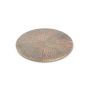 Untersetzer 20cm gerippt gold Charm