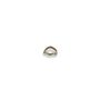 Rond de serviette 4,5cm organique or Charm - Lot de 4