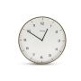 Horloge murale 40,5x5cm lignes vert Pulse