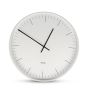 Wall clock 51x10cm white Pulse