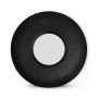 Mirror 65xH10cm black Duro