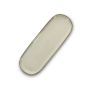 Plat à servir 38,5x14xH2,5cm ivoire Meridian