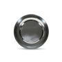 Plate 26/16,5cm chrome Oryn
