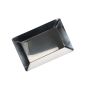 Tablett 32x22cm chrome Oryn