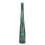 Vaas 9xH59cm donkergroen Twig