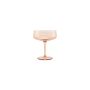 Champagneglas 23cl coupe amber Ray - Set van 4
