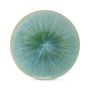Assiette plate 23,5xH3,5cm turquoise Eclipse