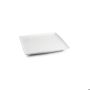 Plat bord 10x10cm wit Squito