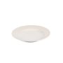 Diep bord 23/17xH4cm wit Solis