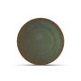 Plat bord 21cm groen Cirro
