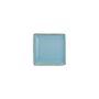 Plat bord 11x11cm blauw Collect