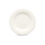 Teller flach 27,5cm Elfenbein Retro