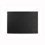 Placemat 43x30cm lederlook zwart Layer
