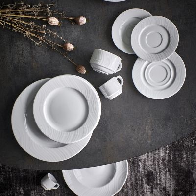 Mokkauntertasse 13,5cm weiß Onda