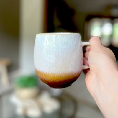 Mug 47cl brown Lena
