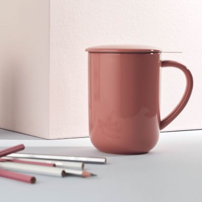 Tea mug 50cl pink Juno