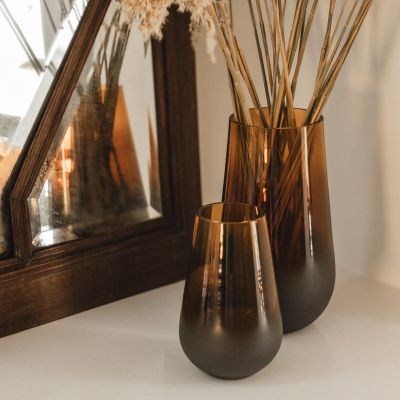 Vase 15,5xH25cm aura Ember