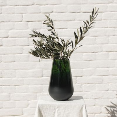 Vase 15,5xH25cm moss Ember
