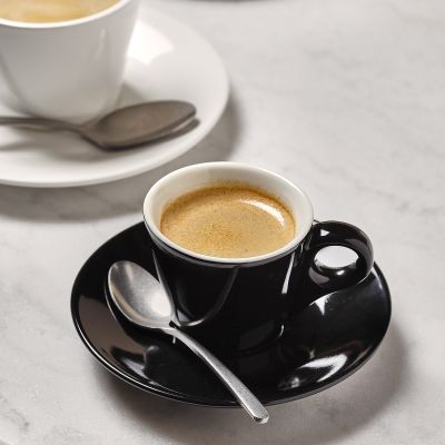 Mocha cup 8cl black Barista