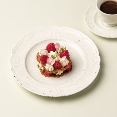 Plat bord 21,5cm beige Seance