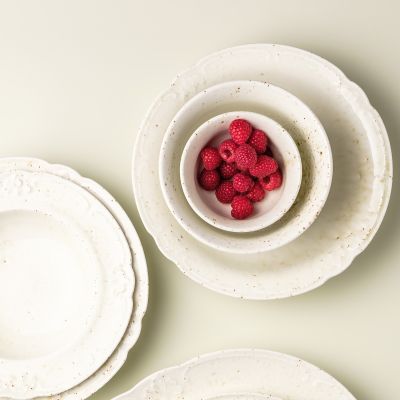 Kom 15,5xH7,5cm beige Seance