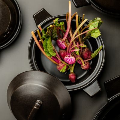 Baking dish 25,5x19xH11cm black Obun