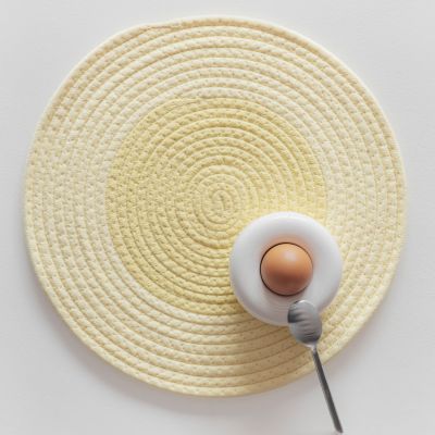 Placemat 35cm sunny yellow Piff