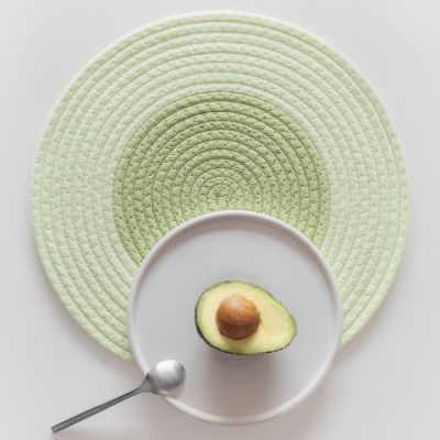 Placemat 35cm pistachio green Piff
