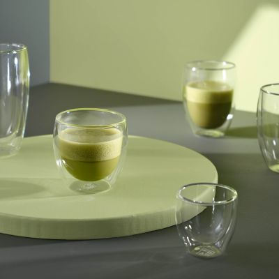 Mug 44cl double wall glass Vienna - set/2