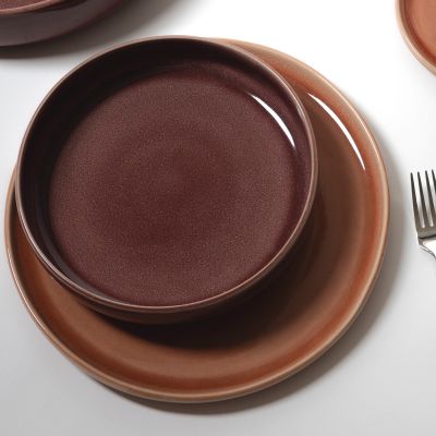 Bowl 21xH5cm raspberry Duna