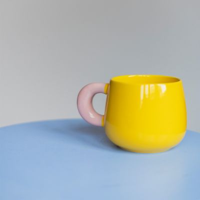 Beker 47cl yellow Coco