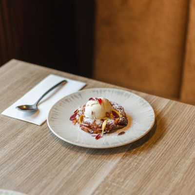 Teller flach 21cm grau Nuance