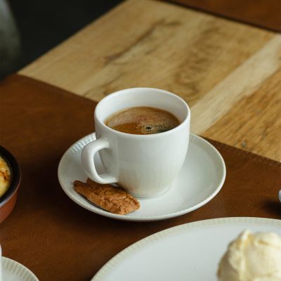 Mokkakop 9cl beige Linea