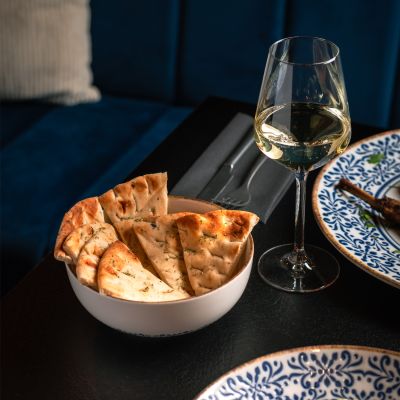 Schüssel 16xH6cm blau Azul