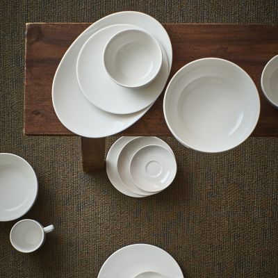 Mocha saucer 12cm white Cirro
