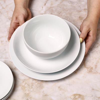 Kom 14xH8cm Basic White