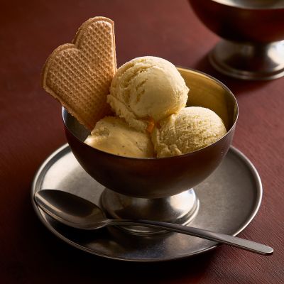 Ice cream cup 10xH7cm antique silver Serve