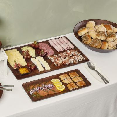 Serving board 53x16cm chestnut Omni