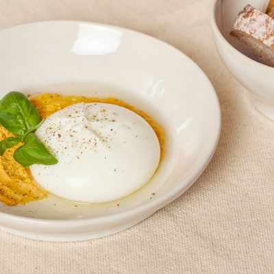 Bowl 21,5xH4,5cm beige Rocca