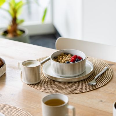 Platzset 36cm gewebt beige Tabletop