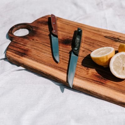 Serveerplank 49x25cm hout Chop