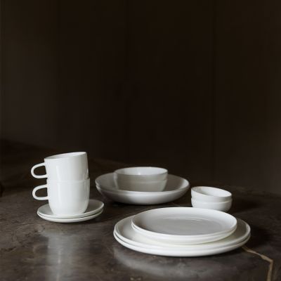 Kom 14xH6,5cm white Alura
