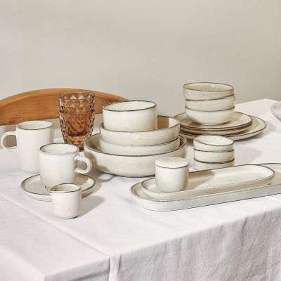 Bowl 12xH8cm ivory Meridian