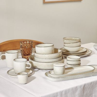 Dinner set 16 pieces ivory Meridian