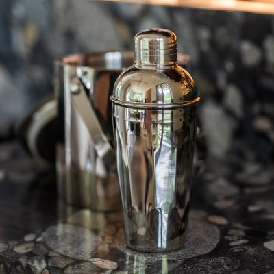 Cocktailshaker 50cl zilver Nox