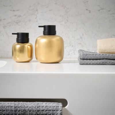 Soap dispenser 44cl gold Fain