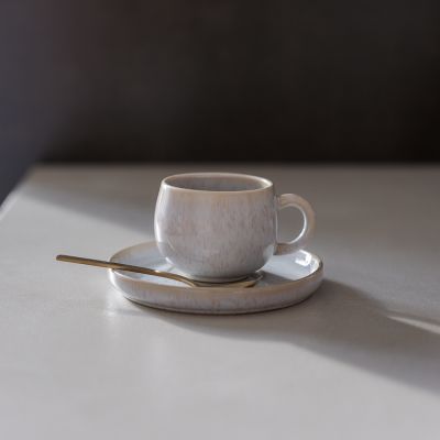 Mokkaschotel 11cm pearl Curvy