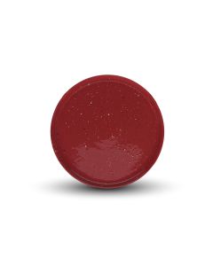 Plate 25cm burgundy Fika