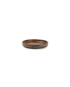 Plat bord 13,5xH2cm dark brown Escura
