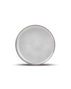 Plat bord 19,5cm grijs Freckles